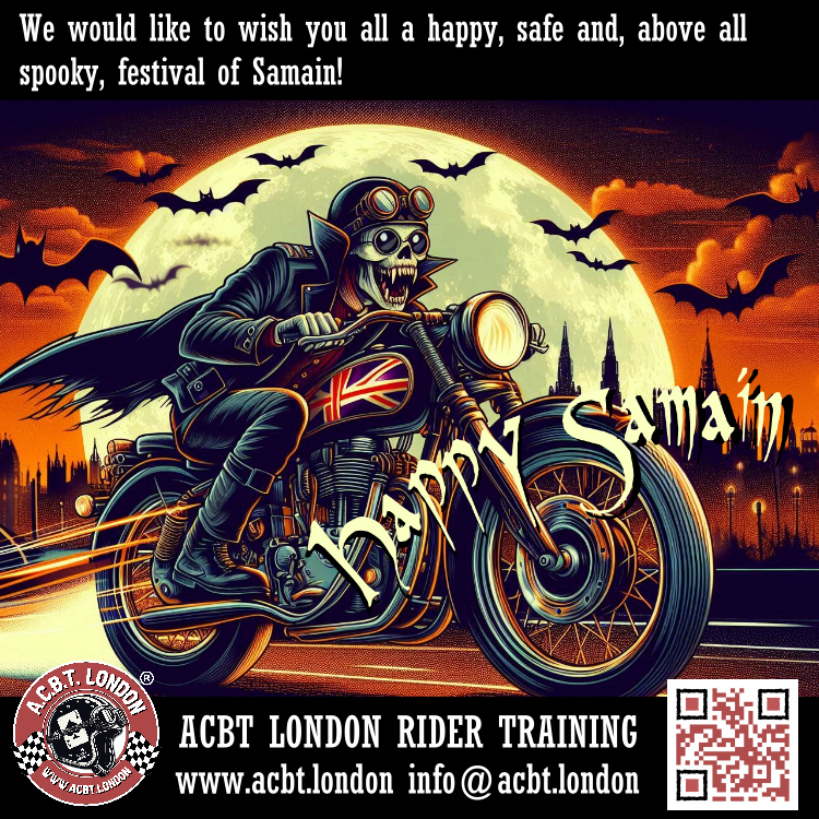 AcbtLondon's tweet photo. If you're not tricking, then treat yourself here:
π https://t.co/kfvgeT9rBE βοΈ 0208 331 1103
.
This post was created whilst listening to It Was Witches by Witches Of London. ACBT London. Motorcycle training powered by Rock n Roll.
.
#das #motorcycleinstructor #motorbikelessons #bikelicence #650cc #learnerbike #greenwich #blackheath #londonbiker #newbiker #motorbike #motorcycles #whatareyouwaitingfor #learntoride #motorcycletraining #welovemotorbikes #motorbikelover #bikerlife #motorbikelessons #motorbikelicence #alicence #charlton #caferacer #witchesoflondon #passfirsttime #samhain #aroundlondon #wondersoflondon #halloween #itwaswitches