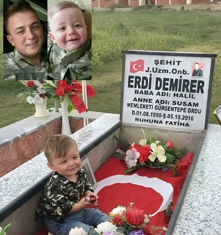 Şehit Erdi Demirer'in yavrusu...