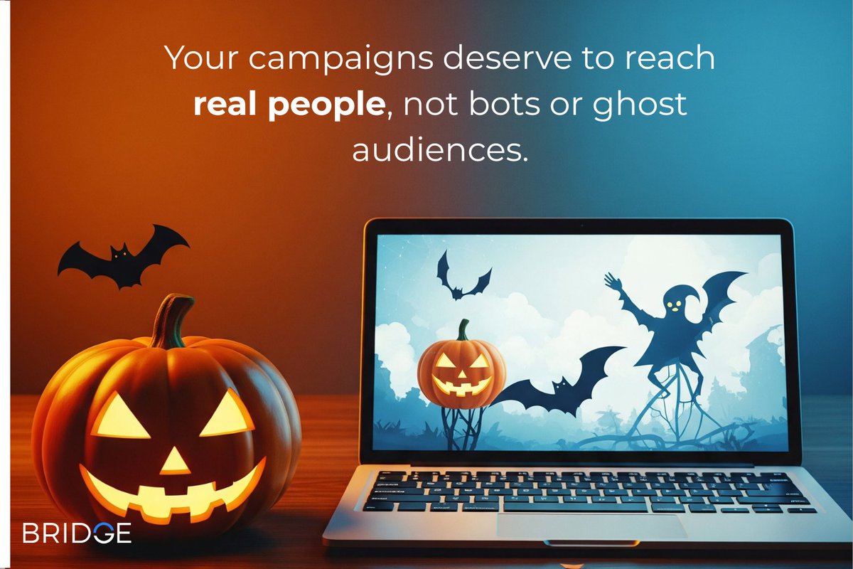 ConnectByBridge's tweet image. No need for a séance! BRIDGE knows exactly who your ads are reaching, and we'll prove it by matching real sales and conversions to your campaign. 

#DigitalAdvertising #FirstPartyData #PeopleBasedMarketing #VerifiedAudiences #DirectAttribution #NoTricksJustResults