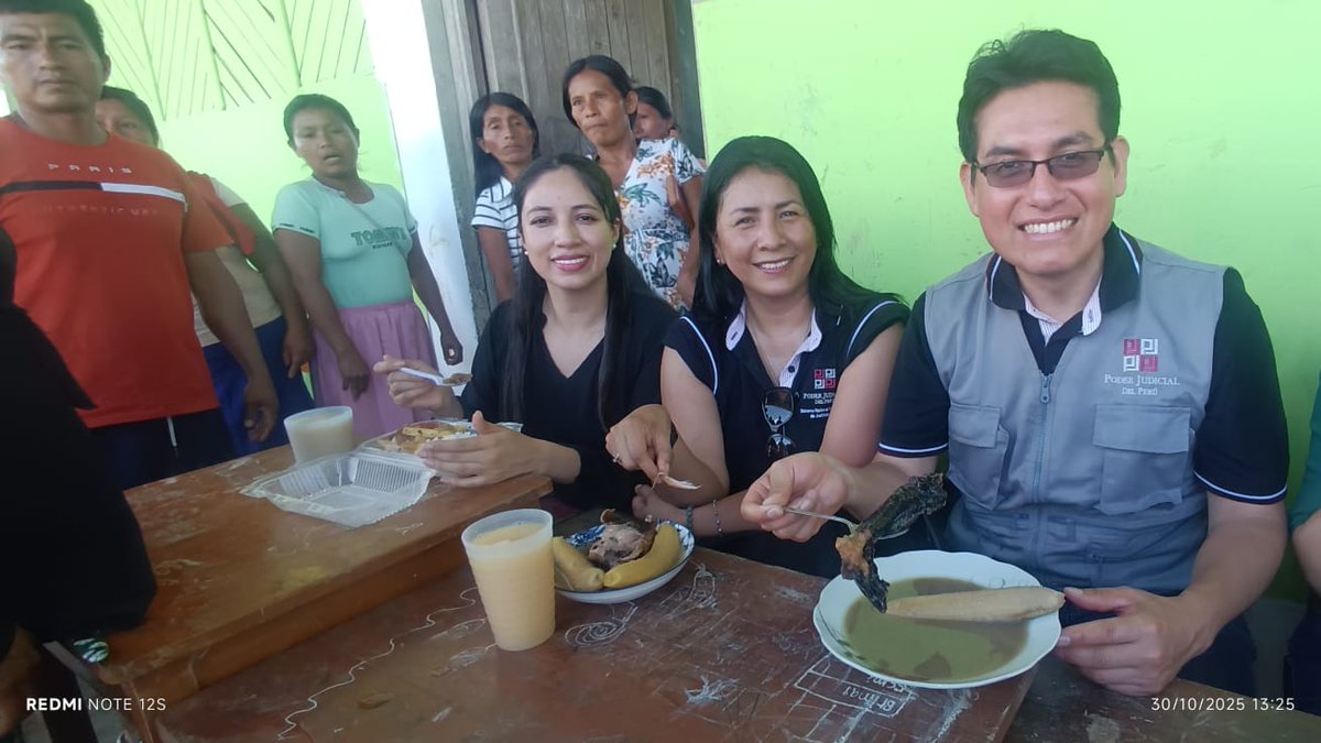 PPoR1002PJ's tweet photo. ✍️🏼 El equipo del #PPoR1002, en coordinación con el Presidente de la #CSJAmazonas, su equipo técnico y una Jueza Superior, llegaron hasta el distrito de Río Santiago, provincia de #Condorcanqui - Amazonas para supervisar el avance de la construcción de los Juzgados SNEJ (Yutupis). https://t.co/GzHh7cGK2Q
