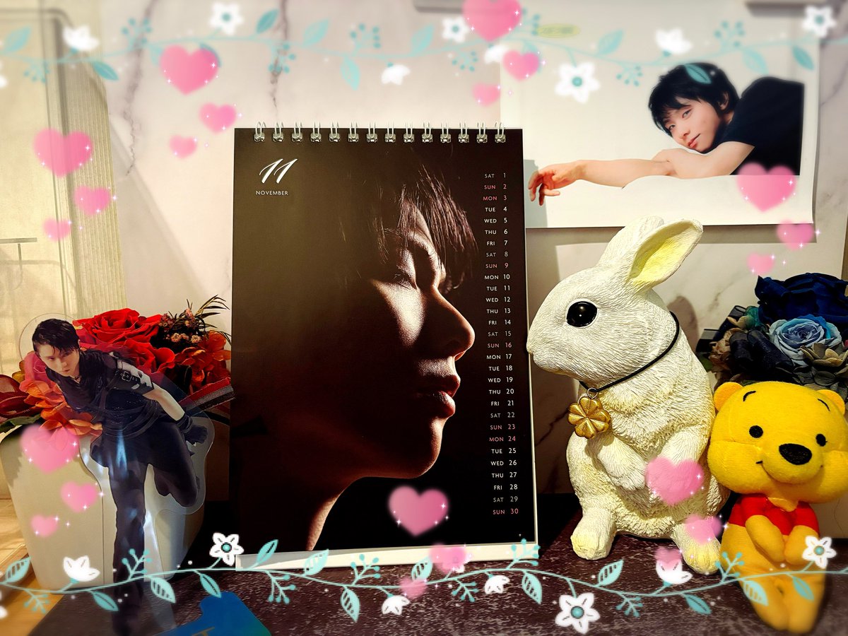 羽生結弦、11月限定メッセージでファンに痛み分かち合いを祈る