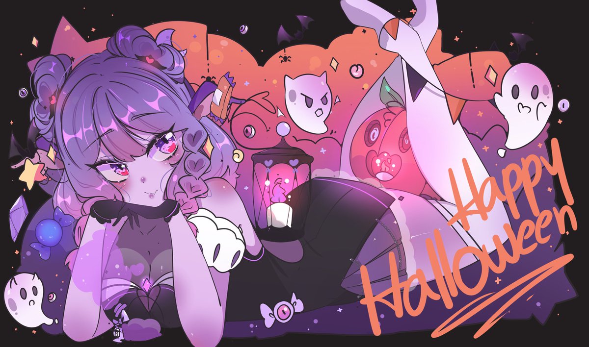 Happy Halloween my lil Gremlins ೃ ✦ ҉
Stay safe out there &amp; bring me back lots of candy .˚⊹.🎃₊˚𖦹⋆
🎨<a href="/Zaurisubero/">Su🐻sumi-chan (☞ﾟヮﾟ)☞COMMISSIONS: OPEN !(*°▽°*)╯</a> 
•┈┈┈••✦ ♡ ✦••┈┈┈•
#Mommygremlinart