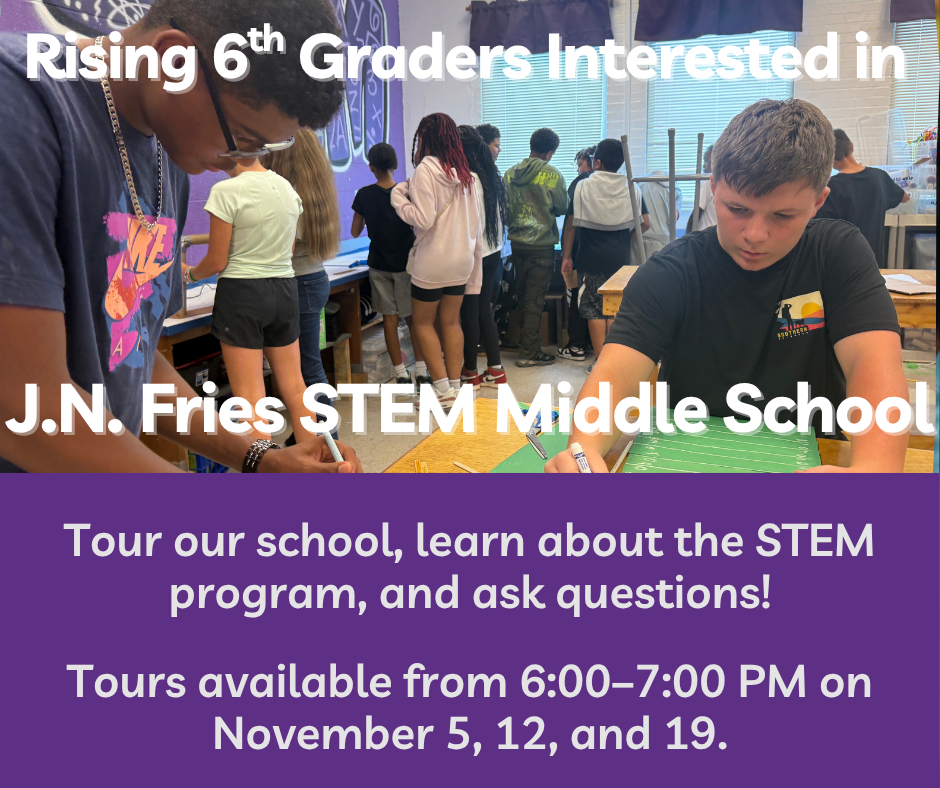 J.N. Fries STEM Middle School tweet media