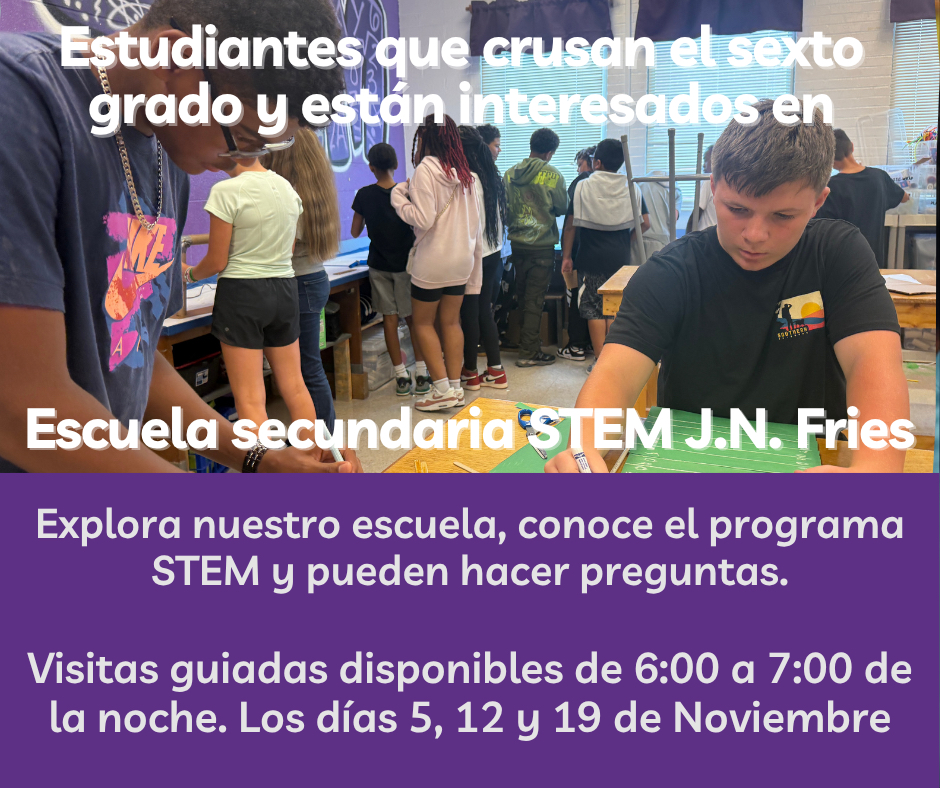 J.N. Fries STEM Middle School tweet media