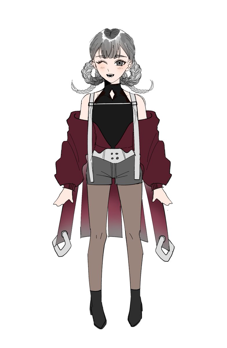 WuWa - Fractsidus OC, Karubi
Don't have any lore, I just want to have fun drawing her interacting with other characters

&lt;&lt;&lt;This person just want to create new OCs and then forget about them //no