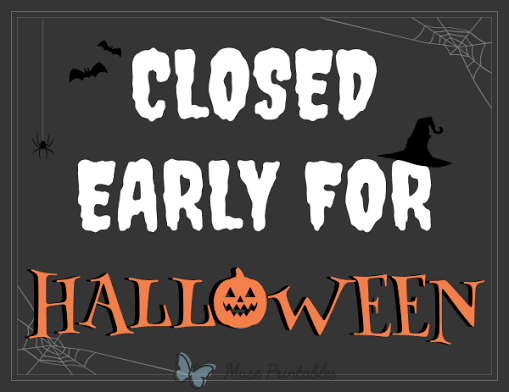 🚨🚨 The Bubble will close at 5:00 today for Halloween and Clubhouse is closed (no open gym). Be safe and have fun!