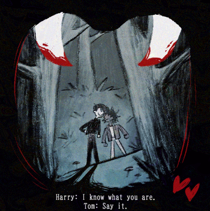queasyghosts's tweet photo. For the Tomarrymort Vampire fest! >:)
Twilight AU - I know what you are...

Prompt by Anon, thanks this was very fun!!
#tomarry #tmrhp https://t.co/CGahK81z6n