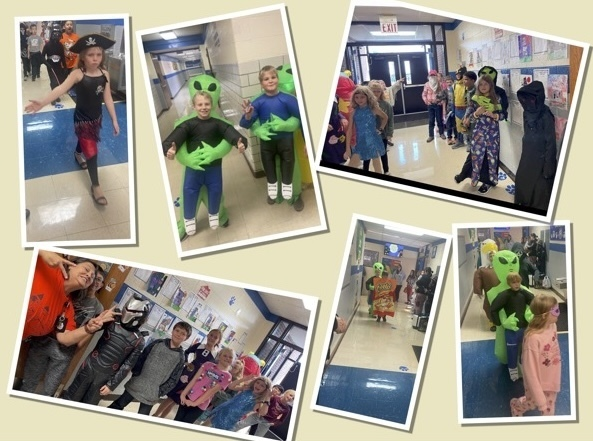 The ES celebrated with their annual Halloween Parade. Costumes ranged from spooky, scary, and sweet! Happy Halloween from the Elementary!
