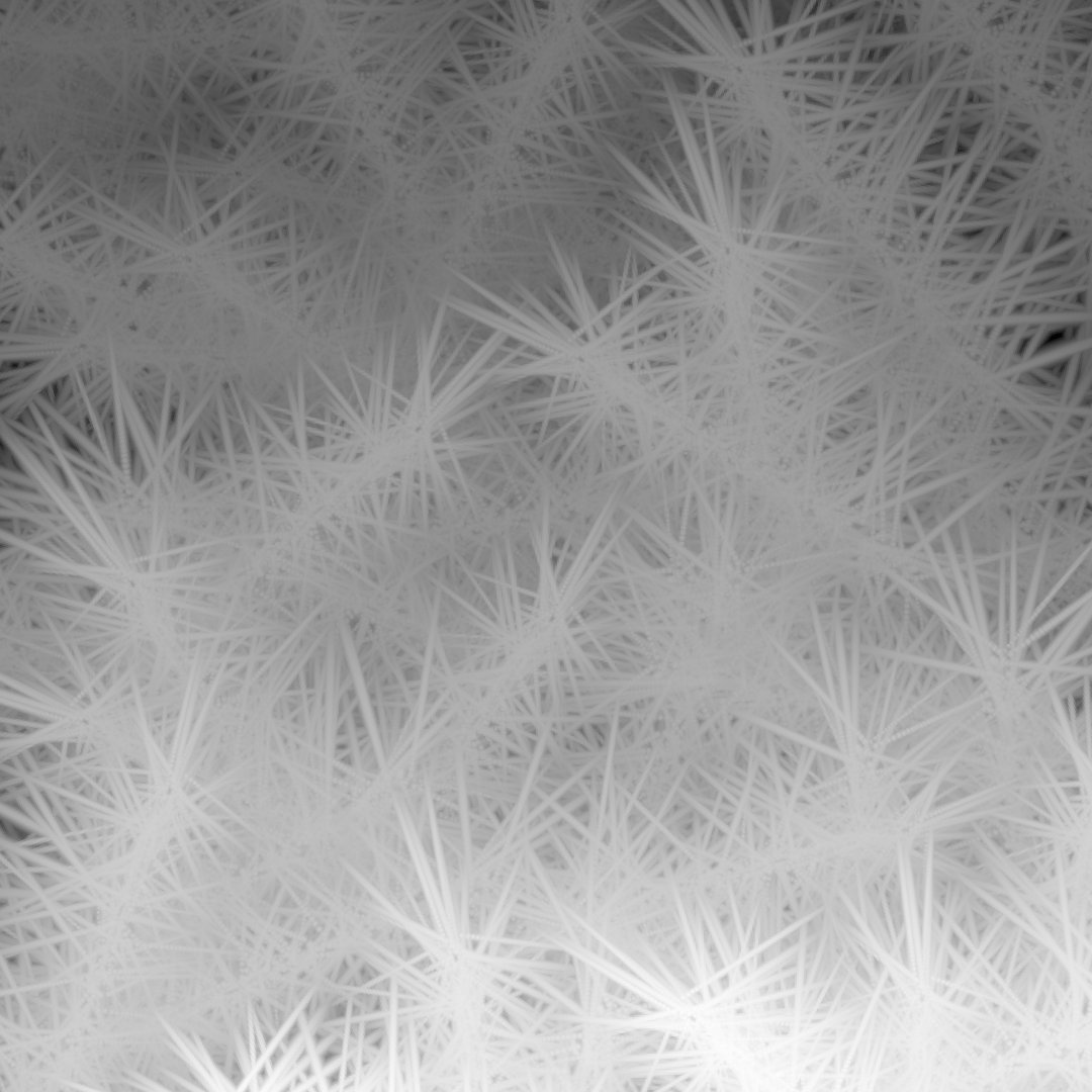 JCTecklenburg's tweet image. This entire Crystallization animation is contained within this single image!  

Each frame is given a unique grey value and then stacked. It looks like a  depth matte but it contains temporal information instead.

#AE #Particular