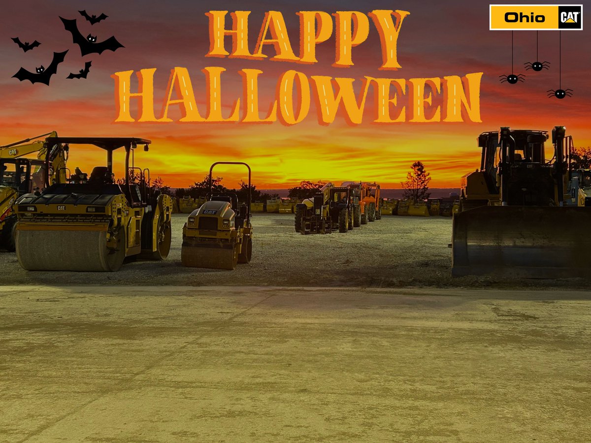 Happy Halloween from all of us at Ohio Cat! Have a safe and spooky night.👻 🎃 

#OhioCat #Halloween