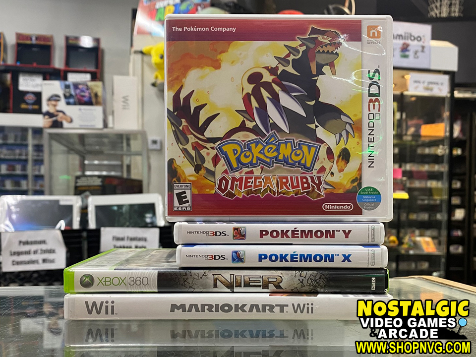 nostalgic_vg's tweet image. Video Games that are hitting the shelves today #pokemonomegaruby #pokemony #pokemonx #nier #mariokart #retrovideogames available in-store while supplies last
nostalgicvideogames.com
(859) 282-0096
🕹️🎮👾
#nostalgic #gaming #arcade