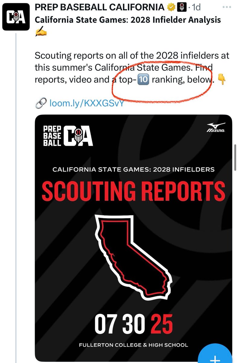 DavisStrange7's tweet image. Thank you @PrepBaseballCA for the shout out.  Top 10!  Hard work pays off. 
#2028Prospect #Uncommitted2028 #SuperSoph #6TN 🌎

@NateTrosky @CoachRuiz_TN @DanHolley13 @prepbaseball @PB_Uncommitted @SoCalUncommBsb @BUncommitted @prospectdugout @nextlevelbb