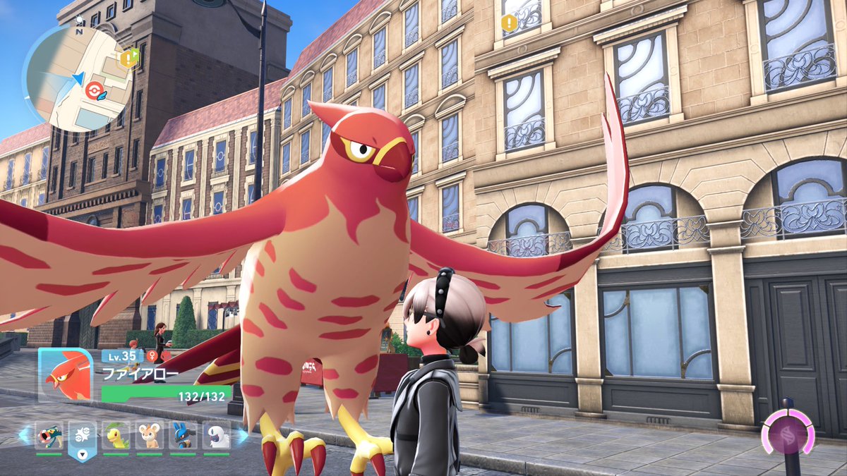 親分色違いGETしました😭
イイ色⊂( ᴖ ̫ᴖ)⊃
まだストーリー序盤で運良くて怖い。
 #ポケモンレジェンズZA