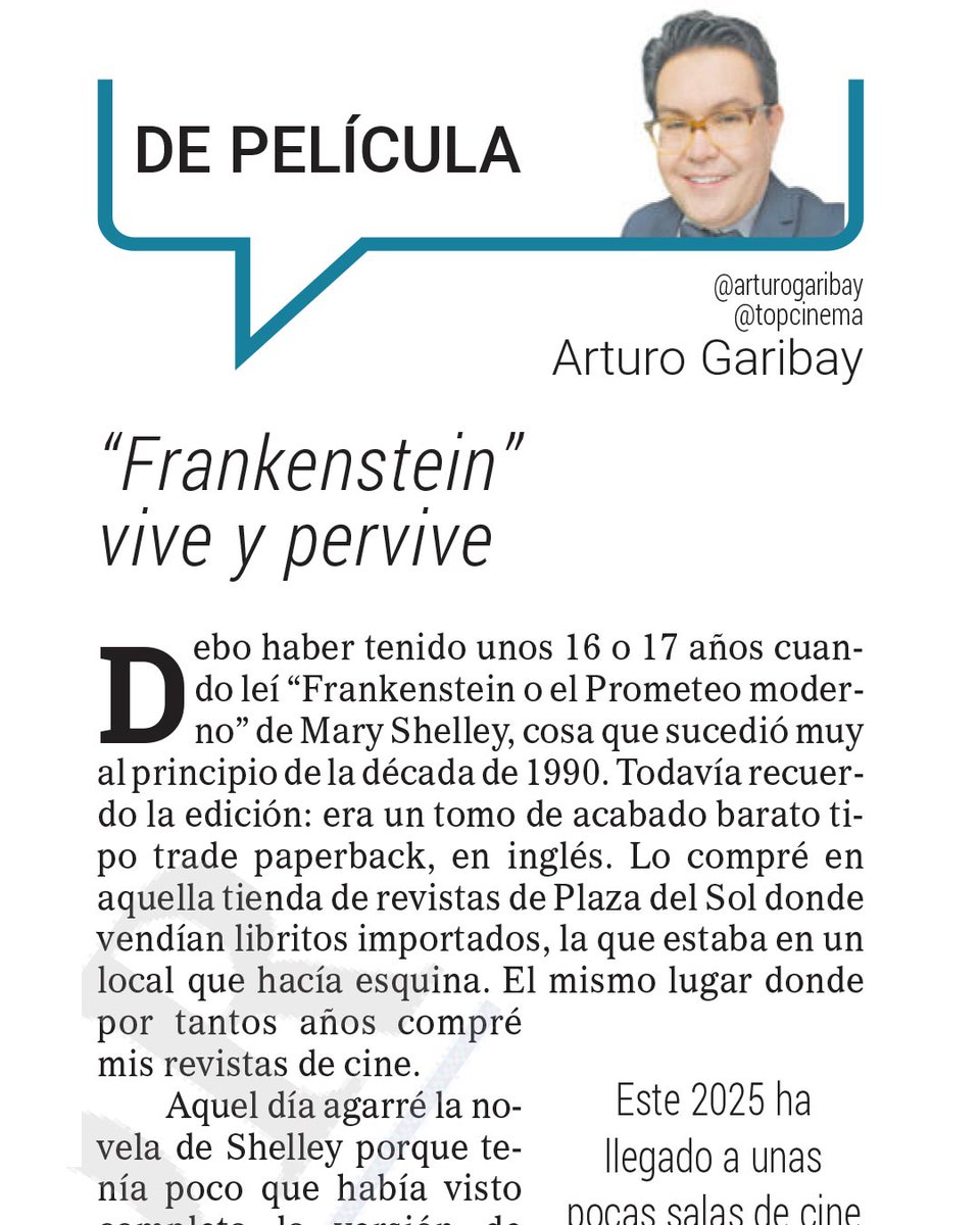 Arturo Garibay / Cine & Editorial tweet media