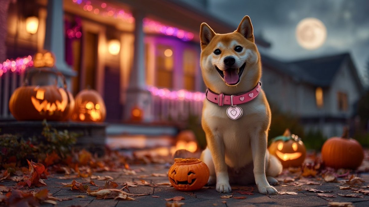 KalibrTony's tweet image. Love, kindness, and candy for everyone 🎃💗 The DogeGF spirit shines even on Halloween night! Spreading love, one candy at a time 🍬💗#DogeGF #HalloweenMagic #KindnessOnTheBlockchain