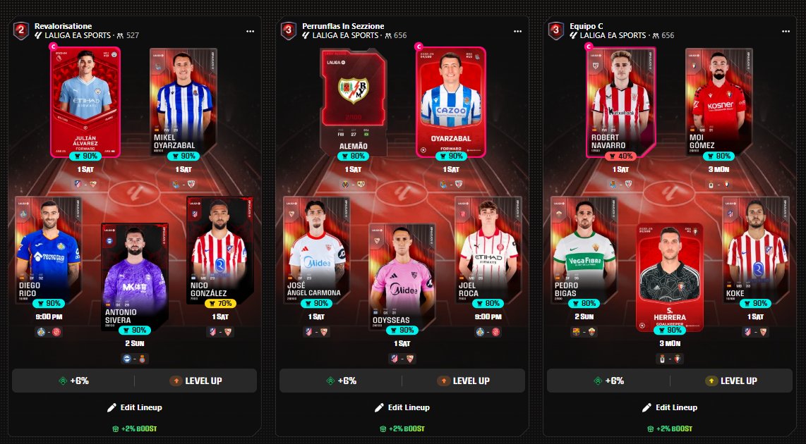 🟥Mis chicos Rare para <a href="/Sorare/">Sorare</a>