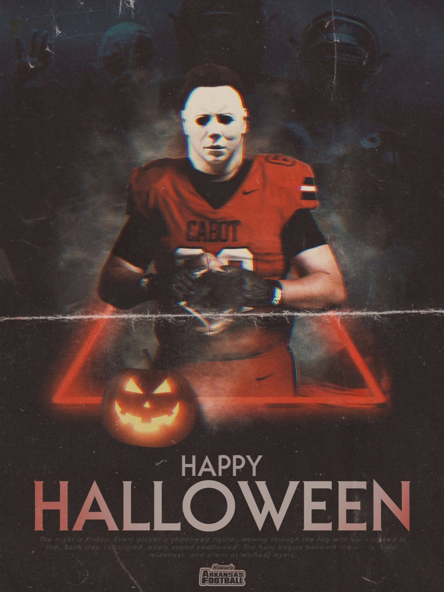 Happy Halloween from Hooten’s Arkansas Football! 🎃🏈

You know what really scares us? Missing out on all the #ARHSFB action across the state tonight.

Don’t let that haunt you, here’s the link so you don’t miss a score: hootens.com/matchup/week-9/

#ARHSFB | 📸: <a href="/rocktown_media/">Rock Town Media</a>