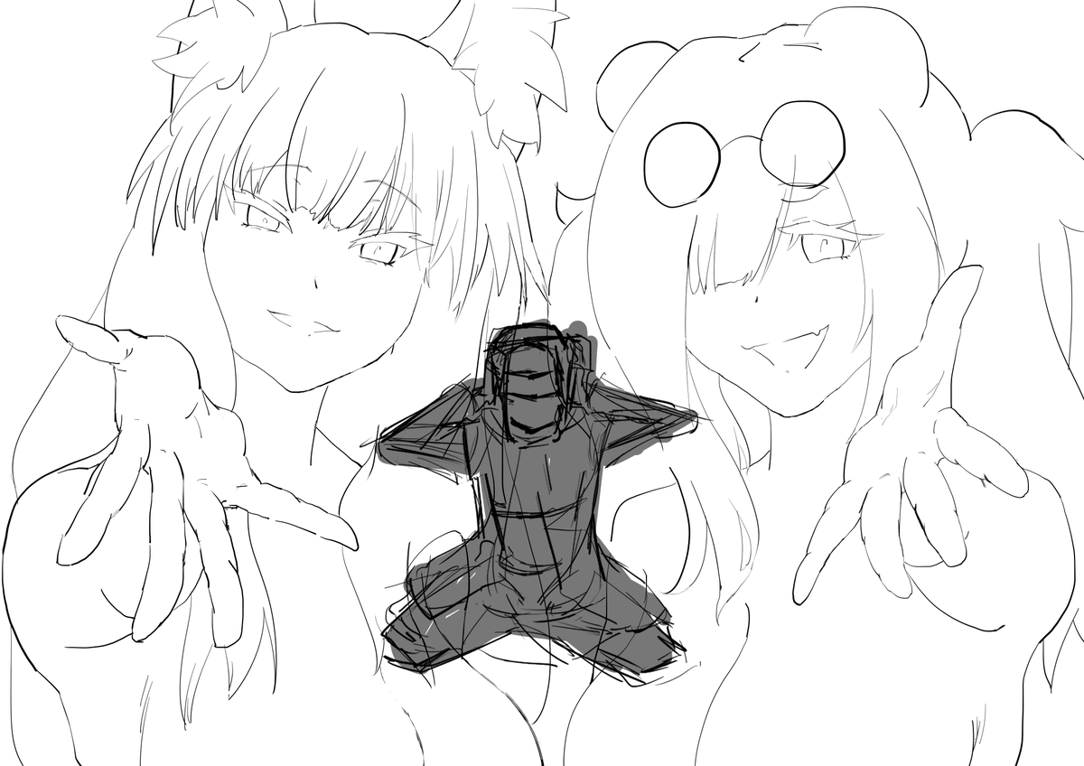 #今月描いた絵を晒そう 