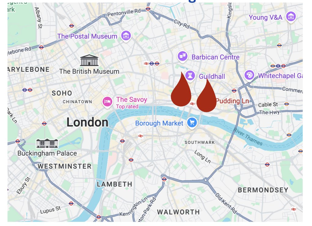CovFeedCU's tweet image. #London Fire: Residents in the area surrounding #StPaul’sCathedral have been warned to evacuate, as the fire continues to spread at a worrying rate #359YearsAgo