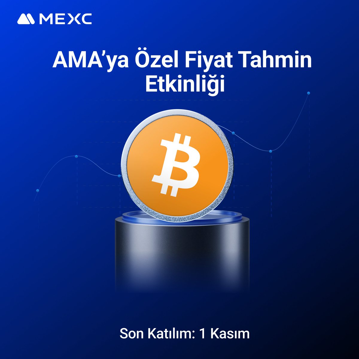 MEXC_Topluluk's tweet photo. 🎉 #MEXC AMA’ya Özel " $BTC Kapanış Fiyatını Tahmin Et" Etkinliği Başlıyor!   

👀 $BTC Kapanış Fiyatı Sizce Ne Olacak? Tahminlerinizi Bekliyoruz!    

Katılım ve Detaylar 👇
https://t.co/iOUrTFecWK

#BTC  #MEXC https://t.co/YwOMYvlC1S