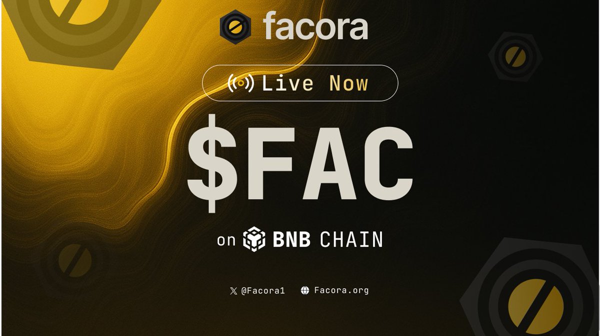 Facora is live on <a href="/BNBCHAIN/">BNB Chain</a> 
 
CA: 0x221d0C63862b28c303950Ee22Eb40963d8124444
 
The decentralized facilitator layer for x402 on BNB.

• Caller pays 0 gas
• Operator pays gas, settles USDx or USD1 on-chain
• API unlocks instantly
• No single relayer to censor you

Settlement