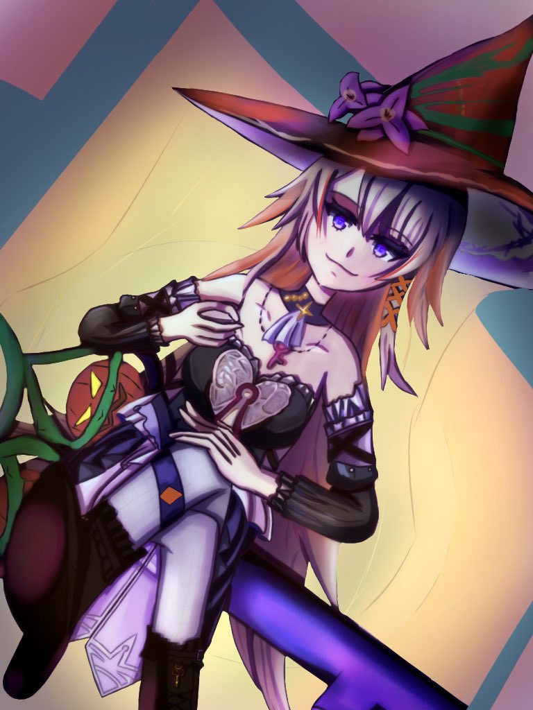 ハロウィンヘルタ🎃👻

今日は11/1です…
 #崩壊スターレイル