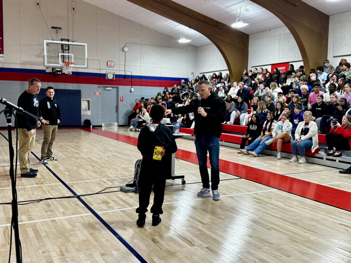 There’s no place like home . I had a blast speaking at my Alma mater, <a href="/millardcentral/">Millard Central MS</a> . 

Phenomenal staff, kids, and renovations to the building! Thank you for having me <a href="/MillardPS/">Millard Public Schools</a> .