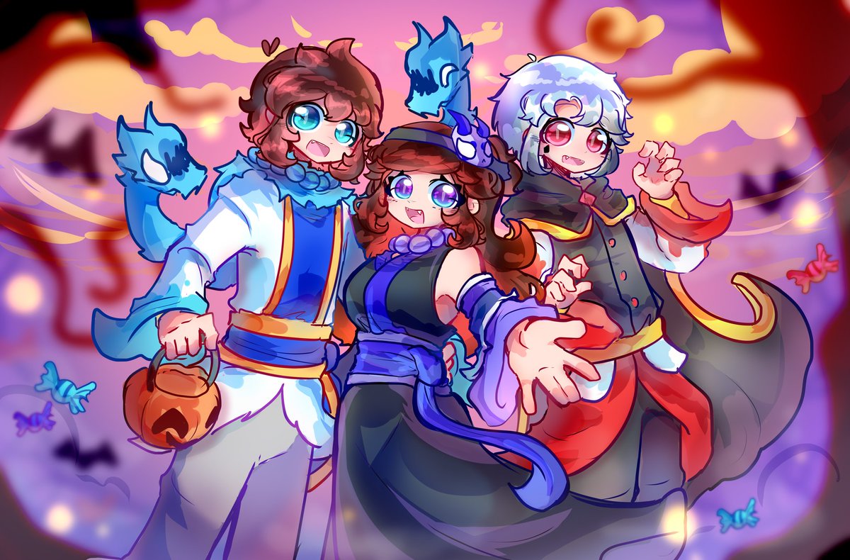 Feliz halloween 🎃
#fanart #Halloween2025