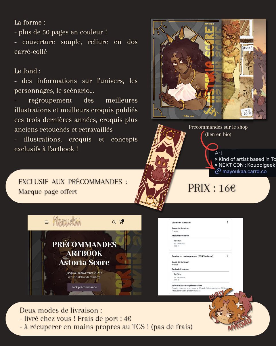 ProzacSamourai's tweet image. Omg Mayou se souvient qu&apos;elle a un twitter 

J&apos;ouvre les precommandes pour mon artbook ! Un vrai plaisir à réaliser, j&apos;espère qu&apos;il vous plaira autant qu&apos;à moi 👉👈

Le lien : mayoukaa.sumupstore.com/article/precom…