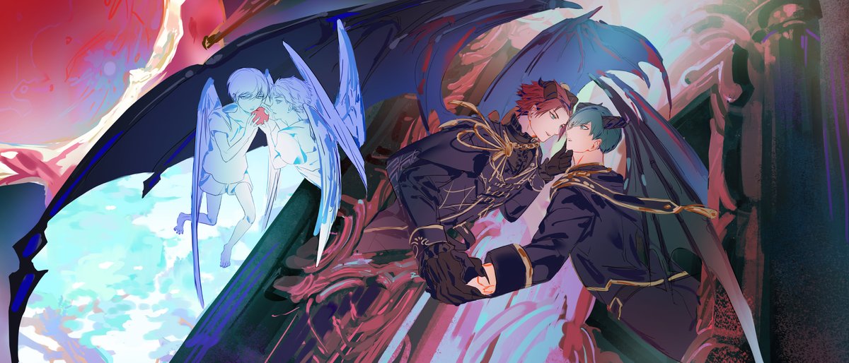 ブ🟦ーロ⛓ク⚽
🧵しさ🍵×🧵しり🦉
sernオンリー『 #冴える夜雪は凛として』継続開催お願いします！今回はまた再録失礼します！
RPの数が集計されるようなので、RPのご協力お願いします&gt;_&lt;///

#ひらいて赤ブー