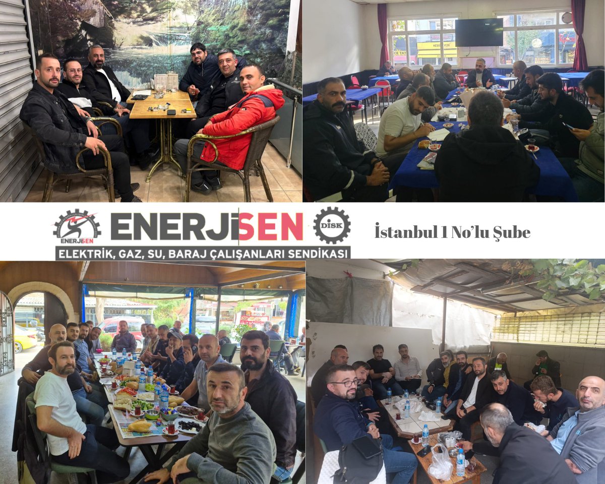 🛑17/10/2025-31/10/2025 tarihleri arası saha faaliyetlerimiz kapsamında
İkitelli Temiz Su Arıtma Tesisi, Çatalca ve Bakırköy Saha Birimleri ile bir araya gelerek iş yaşamımızı ilgilendiren ve "İş değil İşçi sağlığı" merkezli İSG çalışmalarımızla sağlanan gelişmeler hakkında