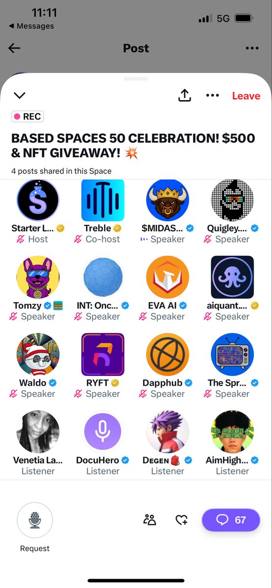 Join <a href="/docuhero_ai/">DocuHero</a> NOW as our Founder takes the <a href="/StarterLabsHQ/">Starter Labs</a> stage for the Based Spaces 50 Celebration!!