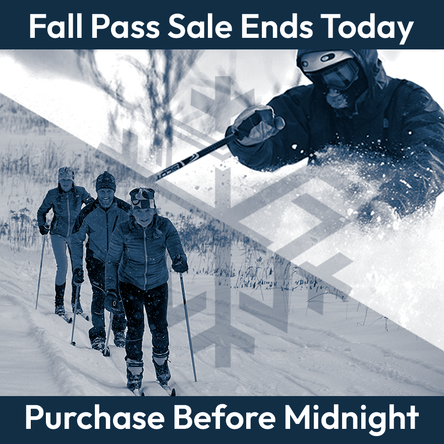 MiddleburySB's tweet photo. 🚨 Last call! Today’s your final day to score your Snowbowl &amp; Rikert season passes before the sale ends. The sale ends at midnight tonight 10/31! Hit the link and get ready for an unforgettable season on the snow! ⛷️ https://t.co/WAP8IC2msI
#MiddleburySnowBowl #RikertNordic https://t.co/RoB9zZ5J7D