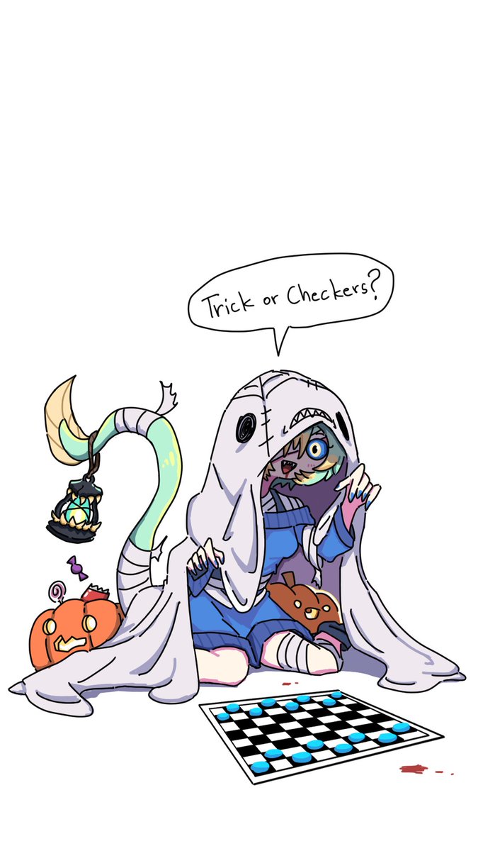 Lampy and her first halloween
#OC