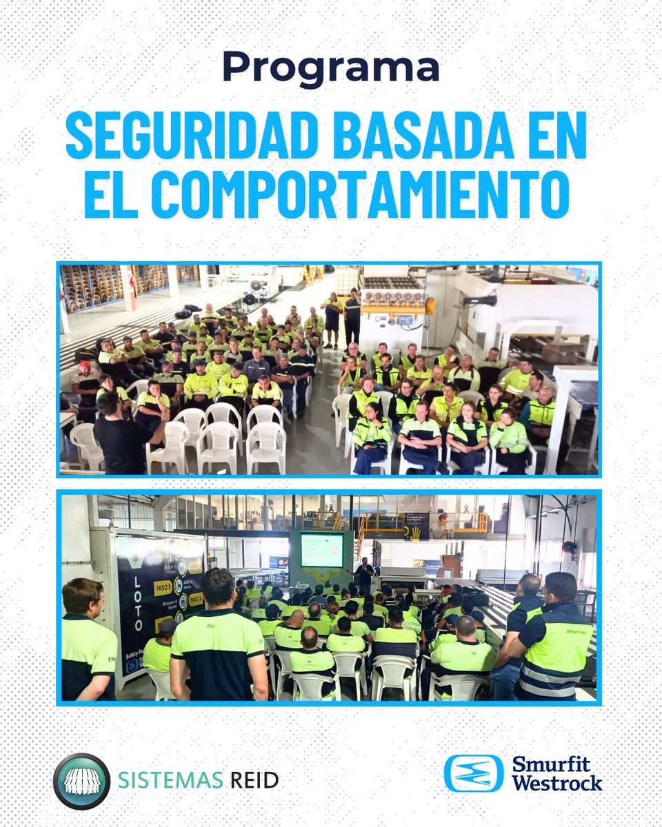 🧠 𝗣𝗿𝗼𝗴𝗿𝗮𝗺𝗮 𝗱𝗲 𝗦𝗲𝗴𝘂𝗿𝗶𝗱𝗮𝗱 𝗕𝗮𝘀𝗮𝗱𝗮 𝗲𝗻 𝗲𝗹 𝗖𝗼𝗺𝗽𝗼𝗿𝘁𝗮𝗺𝗶𝗲𝗻𝘁𝗼 𝗲𝗻 𝗦𝗺𝘂𝗿𝗳𝗶𝘁 𝗪𝗲𝘀𝘁𝗿𝗼𝗰𝗸 
Realizamos sensibilizaciones y evaluaciones psicométricas a más de 100 personas, con el objetivo de fortalecer la cultura preventiva ⚠️👷‍♀️👷‍♂️