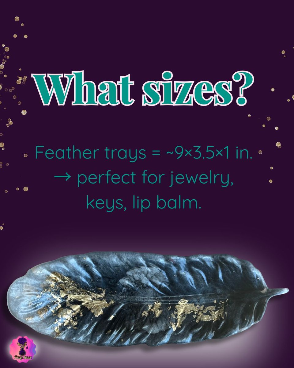 Poxy_Roses's tweet image. ✨ Entryway. Vanity. Dresser. Catchall trays belong wherever clutter lives.
🌸 Learn more: poxyrose.com/catchall-tray-…

#OrganizationTips #CatchallTray #ResinTray