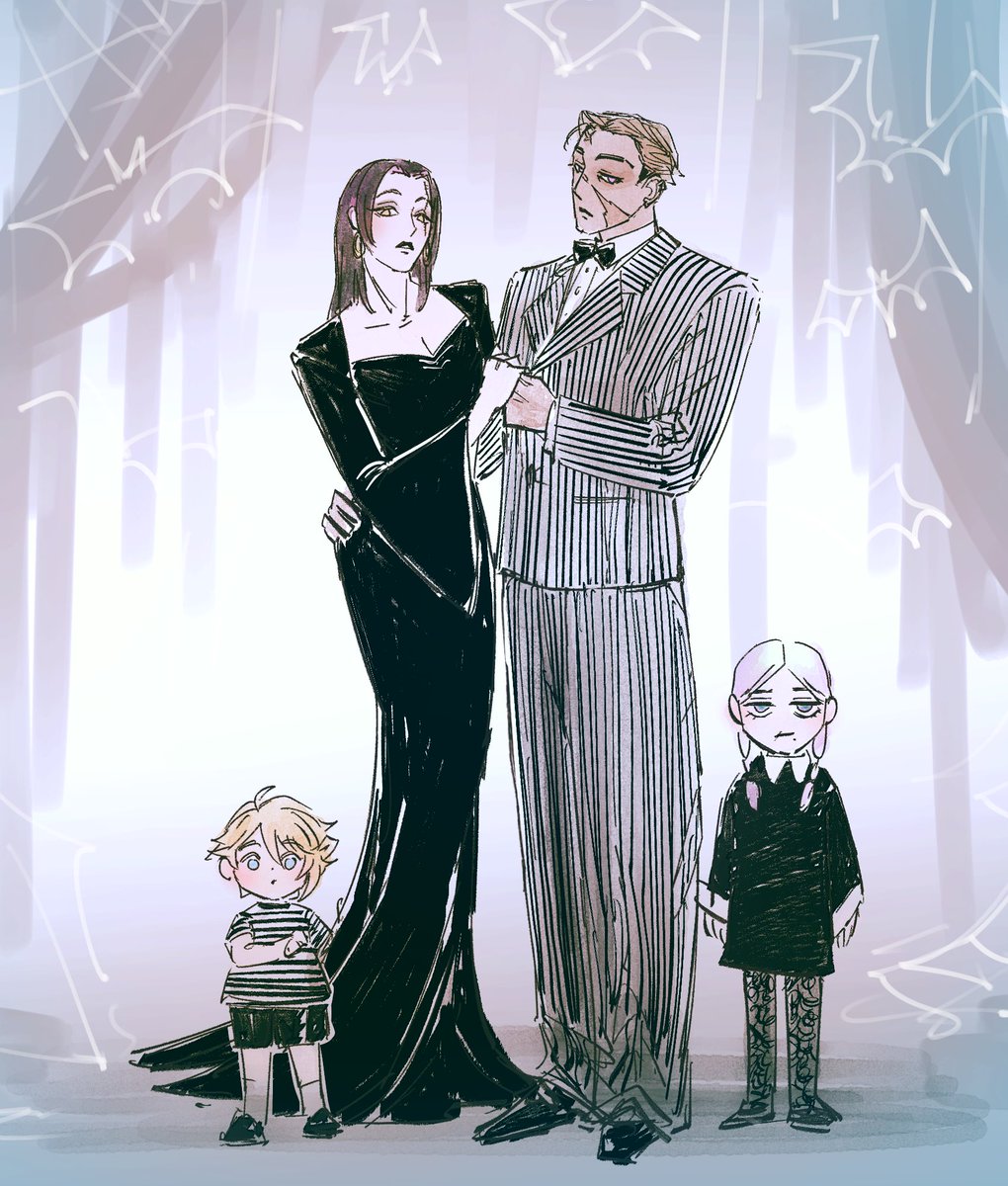 Happy Halloween🦇
The Ad-krisisis-dams Family