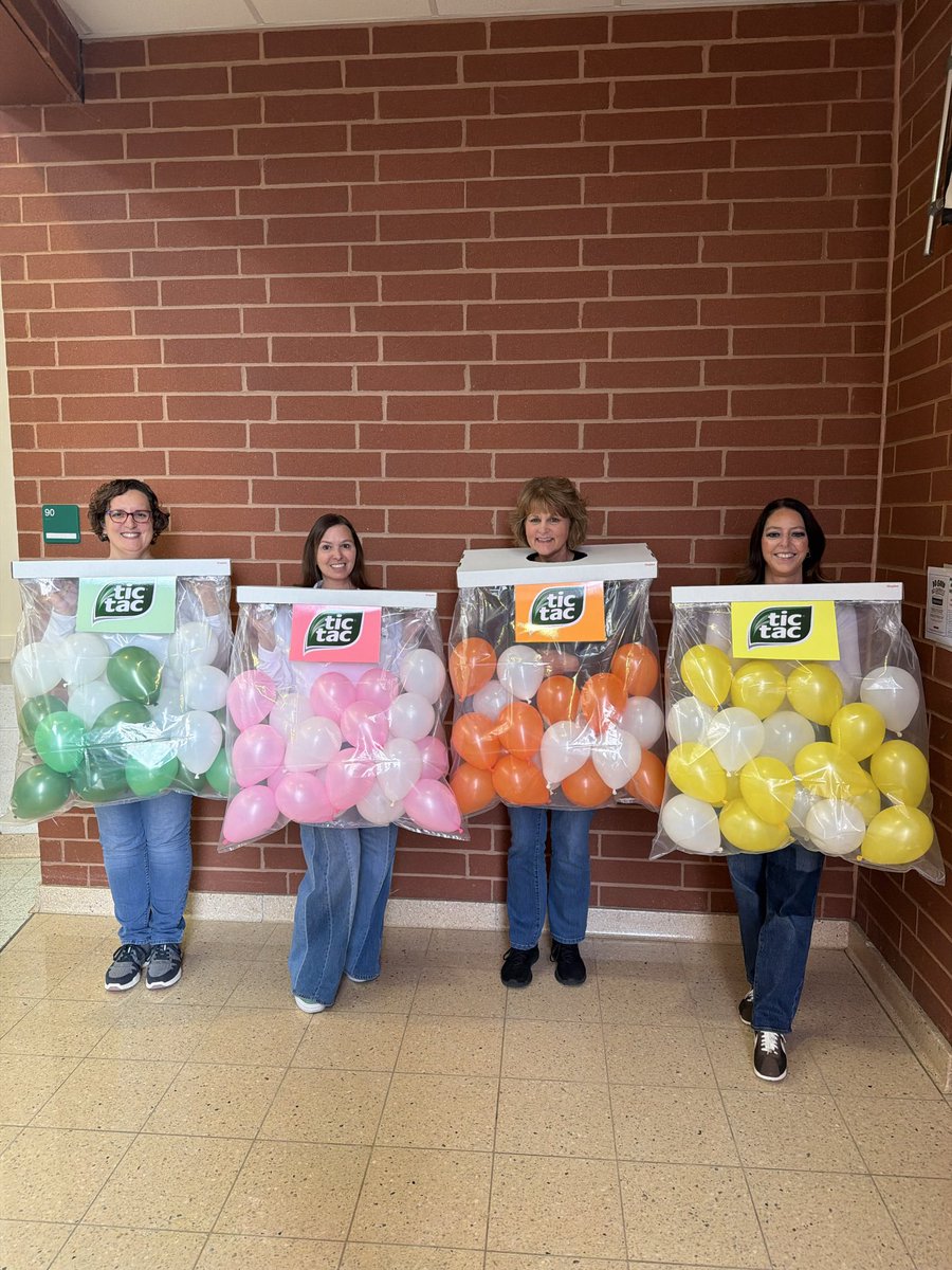 AHS_DrPach's tweet image. Our front office team surprised our students in the cafeteria today with their costumes…totally creative!! #UnitedGreenmen @ACSD_MH @DrPMilcetich @torresv4msu @AHS_SeanBaker