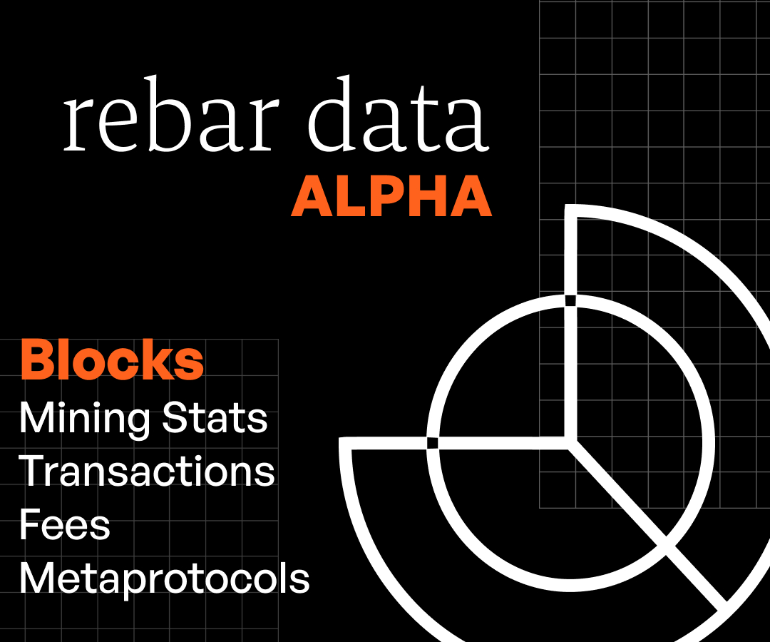 RebarLabs's tweet photo. Monitor Bitcoin blocks in real-time with Rebar Data:

🔸Block details and mining stats
🔸Fee analysis and transaction breakdowns
🔸Metaprotocol activity
🔸See all transactions

Analyze the next block with Rebar Data https://t.co/R1FAg0iltf