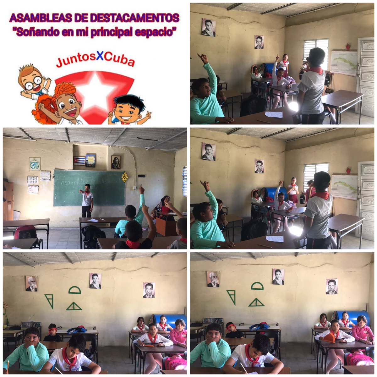 Se realiza Asamblea de Destacamento con la calidad requerida donde se firma compromiso de mi Aporte a la Patria y cotización #EducadoresPorSiempre #educaciònmanicaragua #EducacionVillaClara #CubaMined