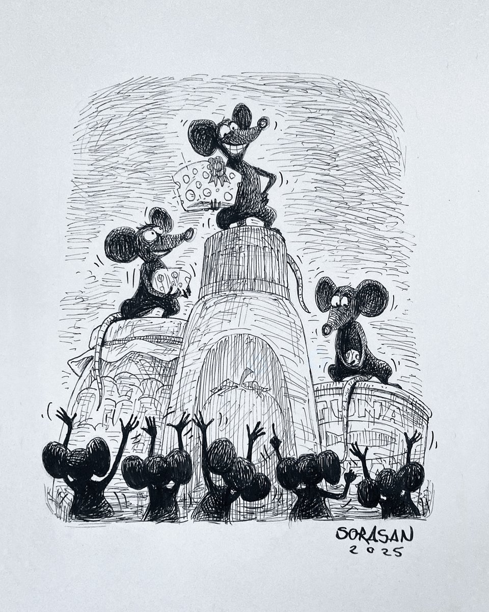 #Inktober2025 
Day 31, Award
#Inktober