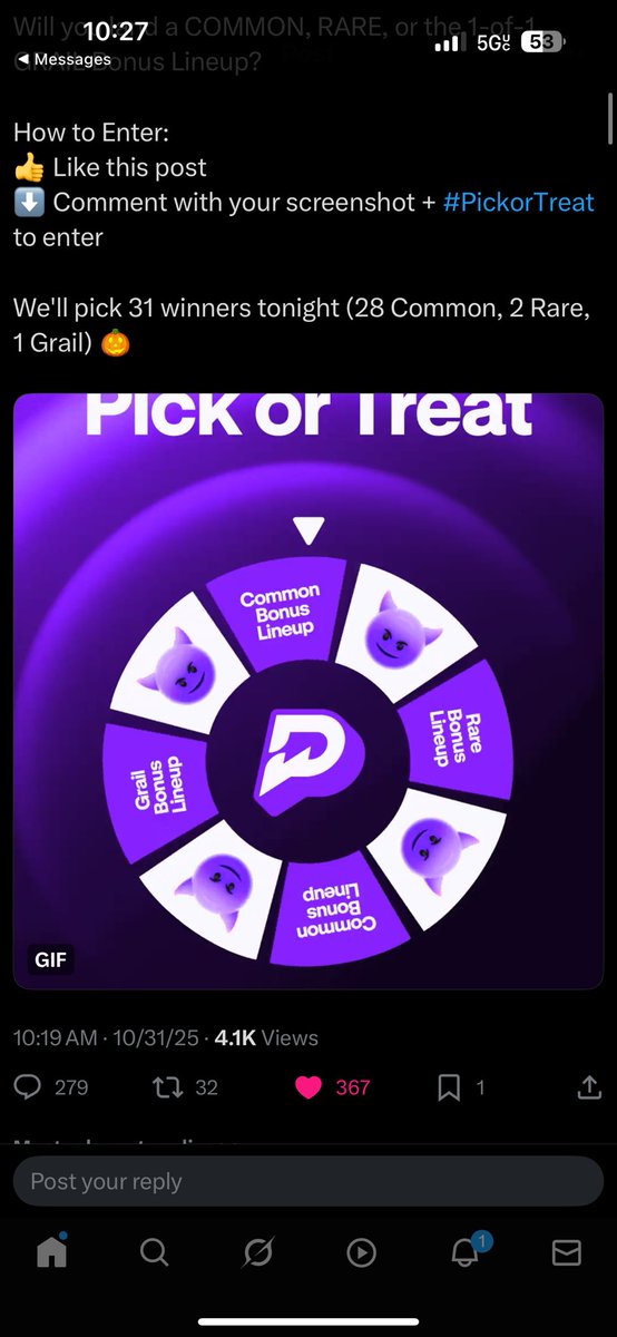 Awk93's tweet photo. @PrizePicks #pickortreat https://t.co/1kK32GHXtd