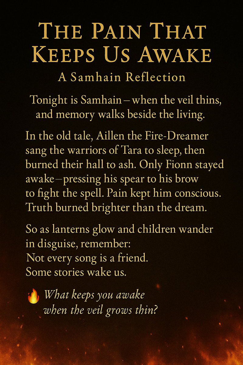 JamesFHopper's tweet photo. #Samhain #MythicFiction #Storytelling #CelticMythology #Halloween #EverWeaversLedger https://t.co/QL4R5hWLVJ