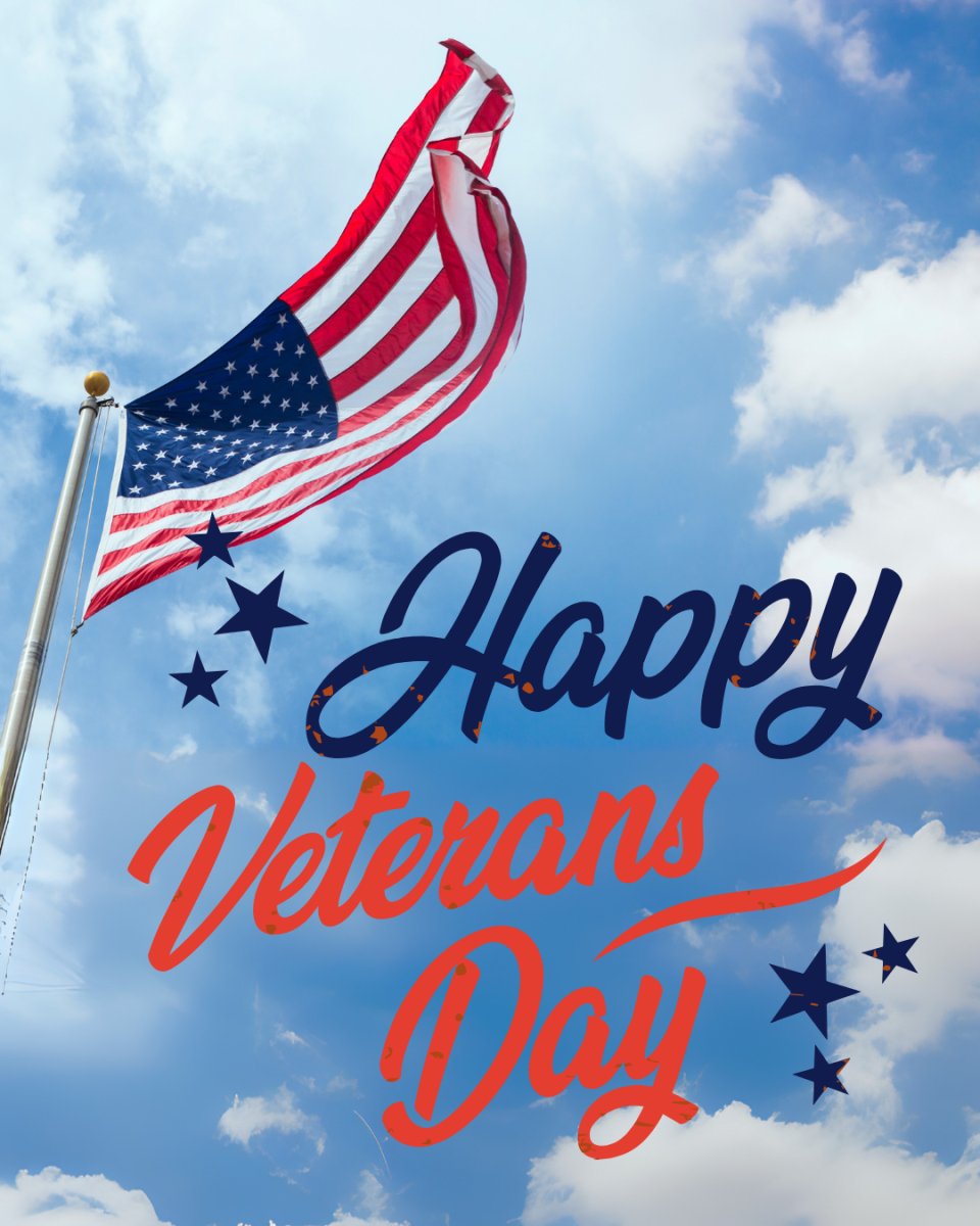 Sending our most sincere thanks and appreciation to the men and women of our military, past and present, this  #VeteransDay