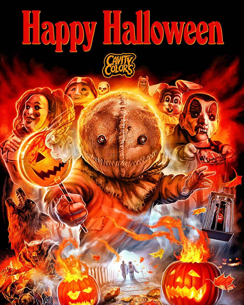 🎃 HAPPY HALLOWEEN from your spooky friends at CAVITYCOLORS! 👻 What are your plans for tonight? Are you following the rules? 😈
 
Remember… always check your candy, keep your jack-o’-lantern lit, and never blow it out before midnight! 🕯️🔥 #Halloween