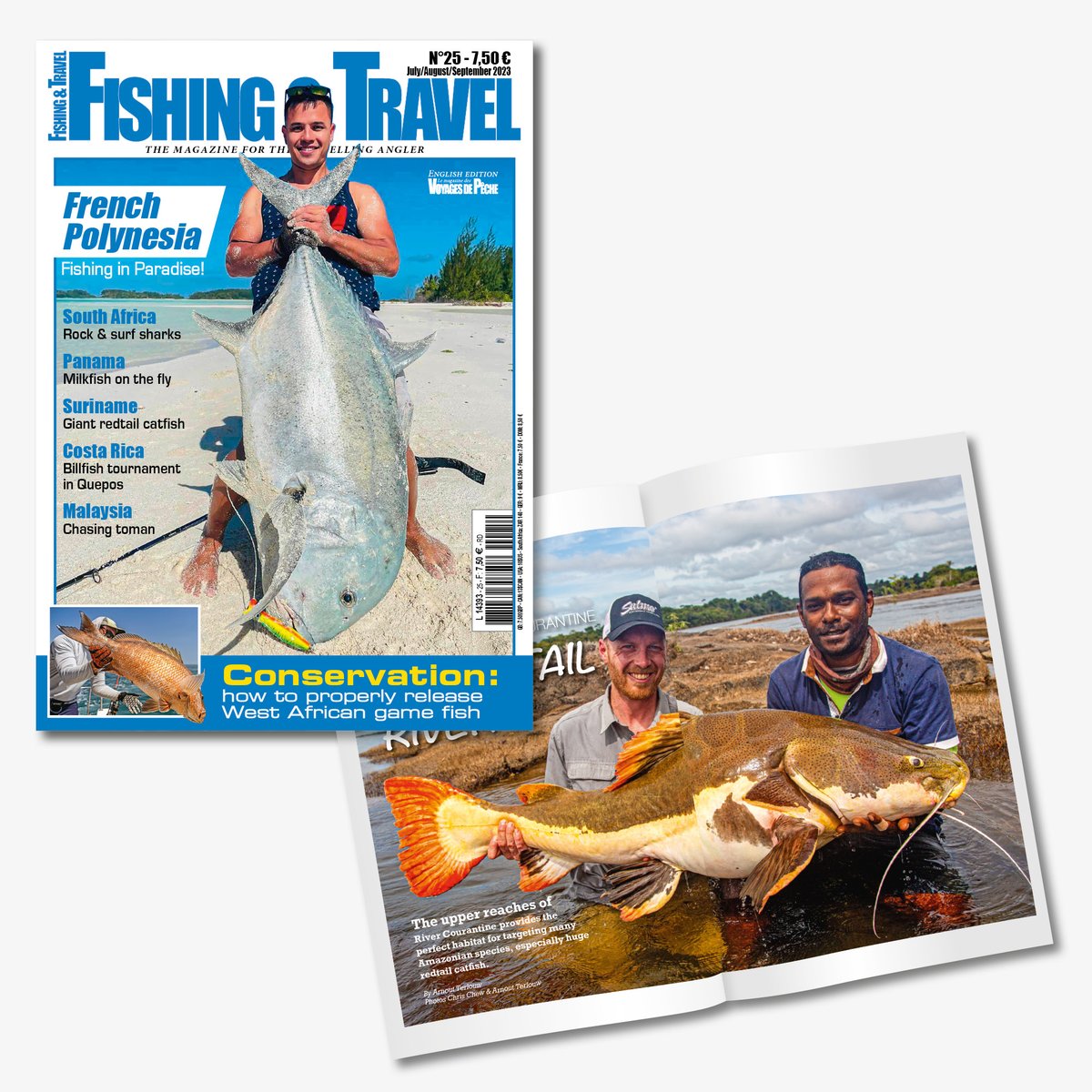 Fishing &amp; Travel - Issue # 34 is available! - mailchi.mp/voyagesdepeche…