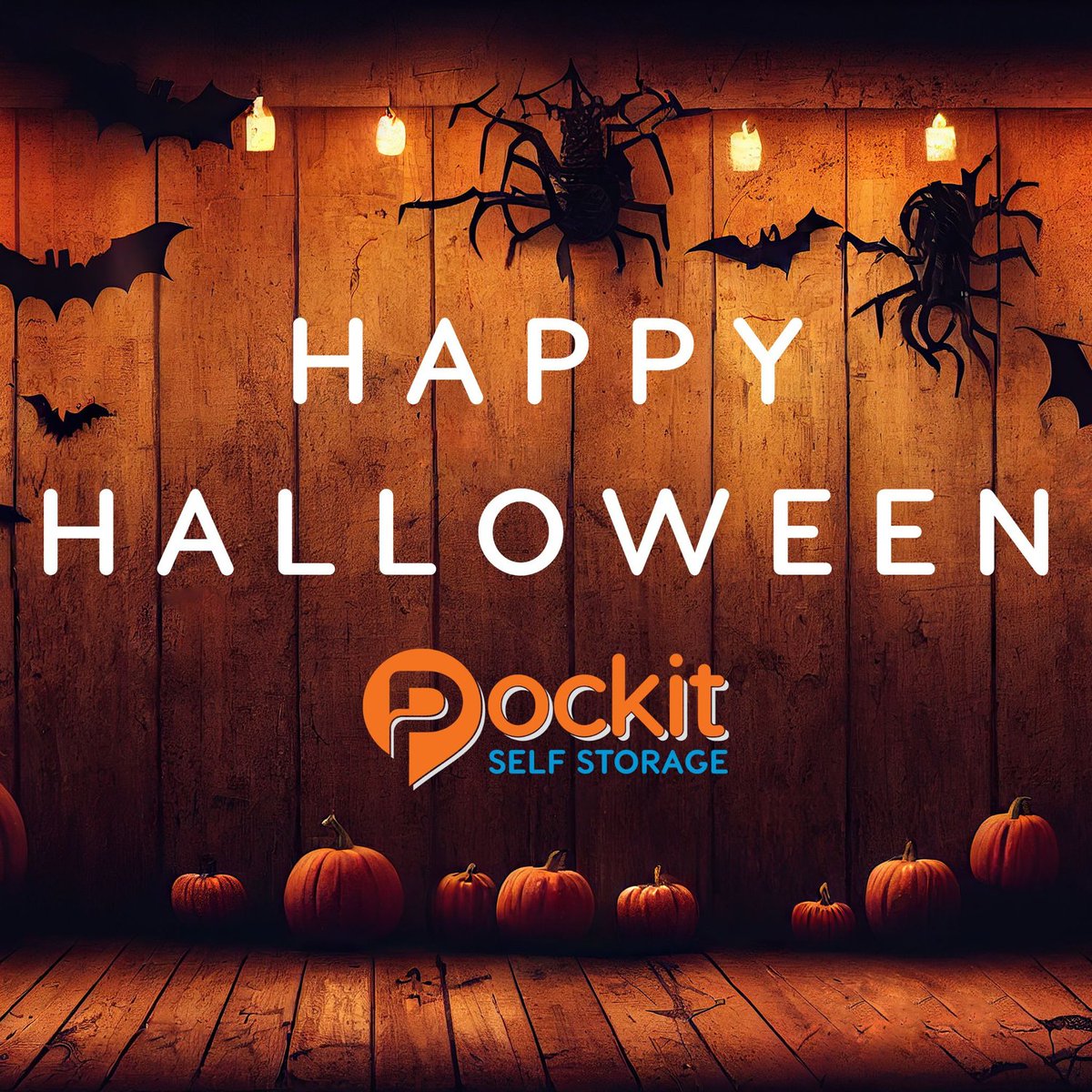 PockitStorage's tweet image. 🎃👻 Happy Halloween from Pockit Self Storage! 👻🎃

Stay safe, have fun, and enjoy all the tricks and treats! 🍬🧡

#HappyHalloween #PockitSelfStorage #SpookySeason #BooCrew #StorageMadeSimple #CommunityFirst #TrickOrTreat #StorageWithSpirit