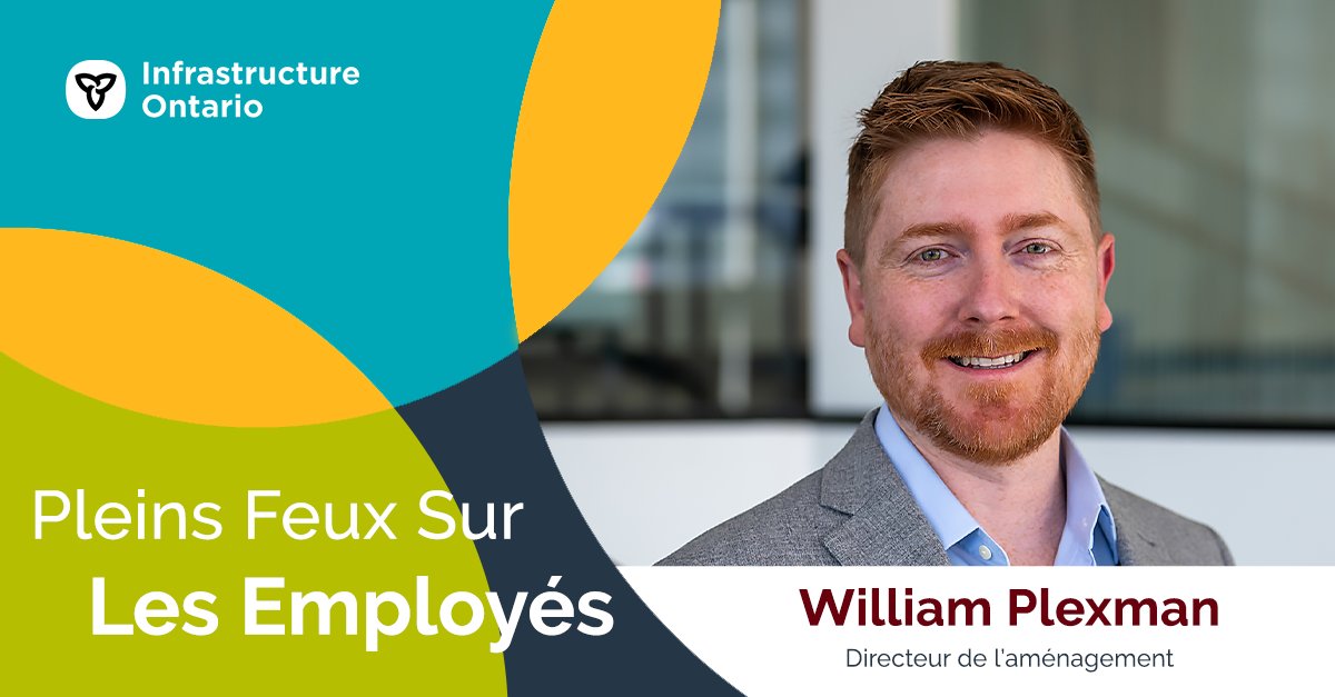 🌟 #PleinsFeux sur l’employée du mois William Plexman, directeur de l’aménagement
 
🔗 Renseignements complémentaires sur William: infrastructureontario.ca/fr/offres-demp…