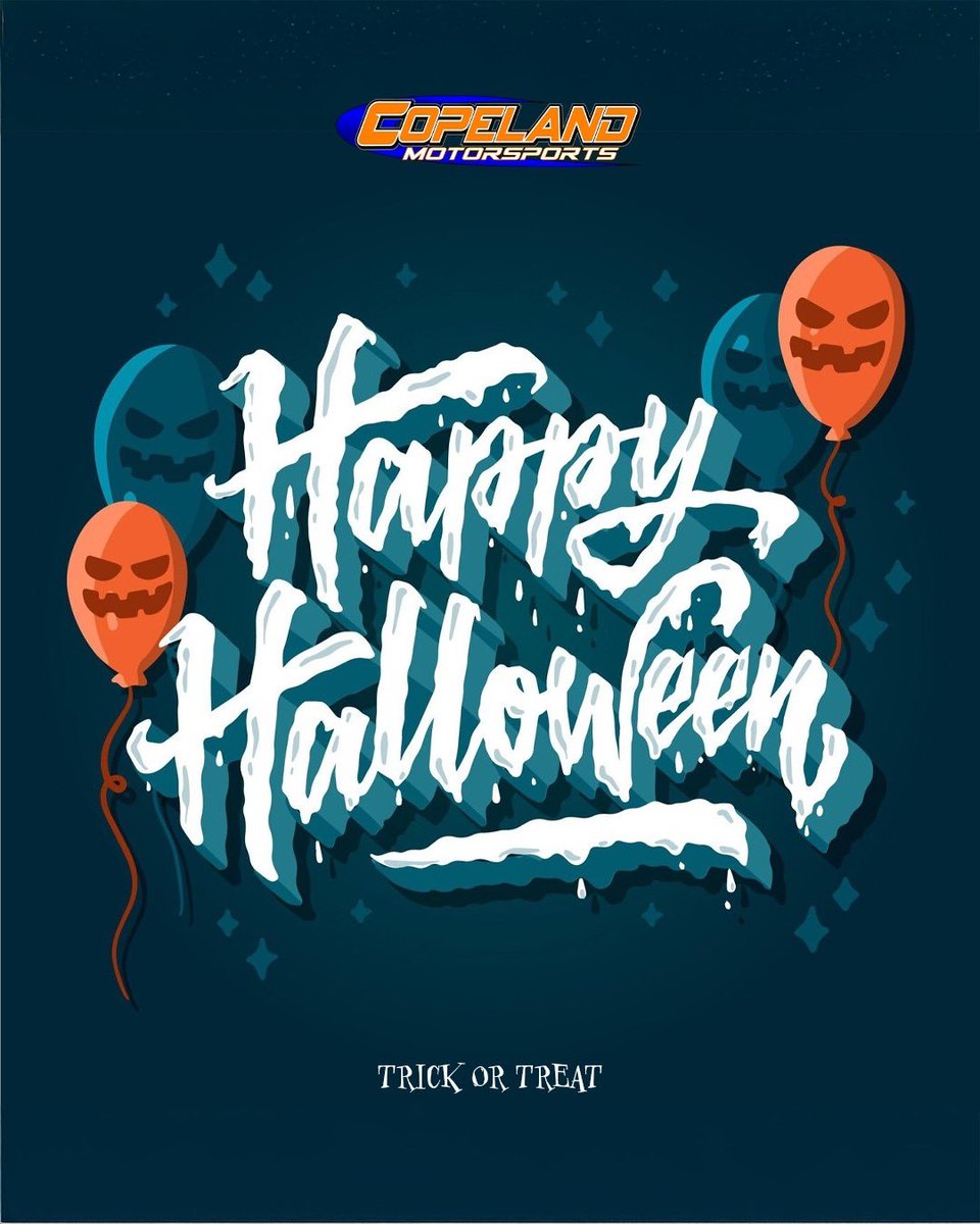 The Copeland Motorsports crew is in spooky mode. Happy Halloween!