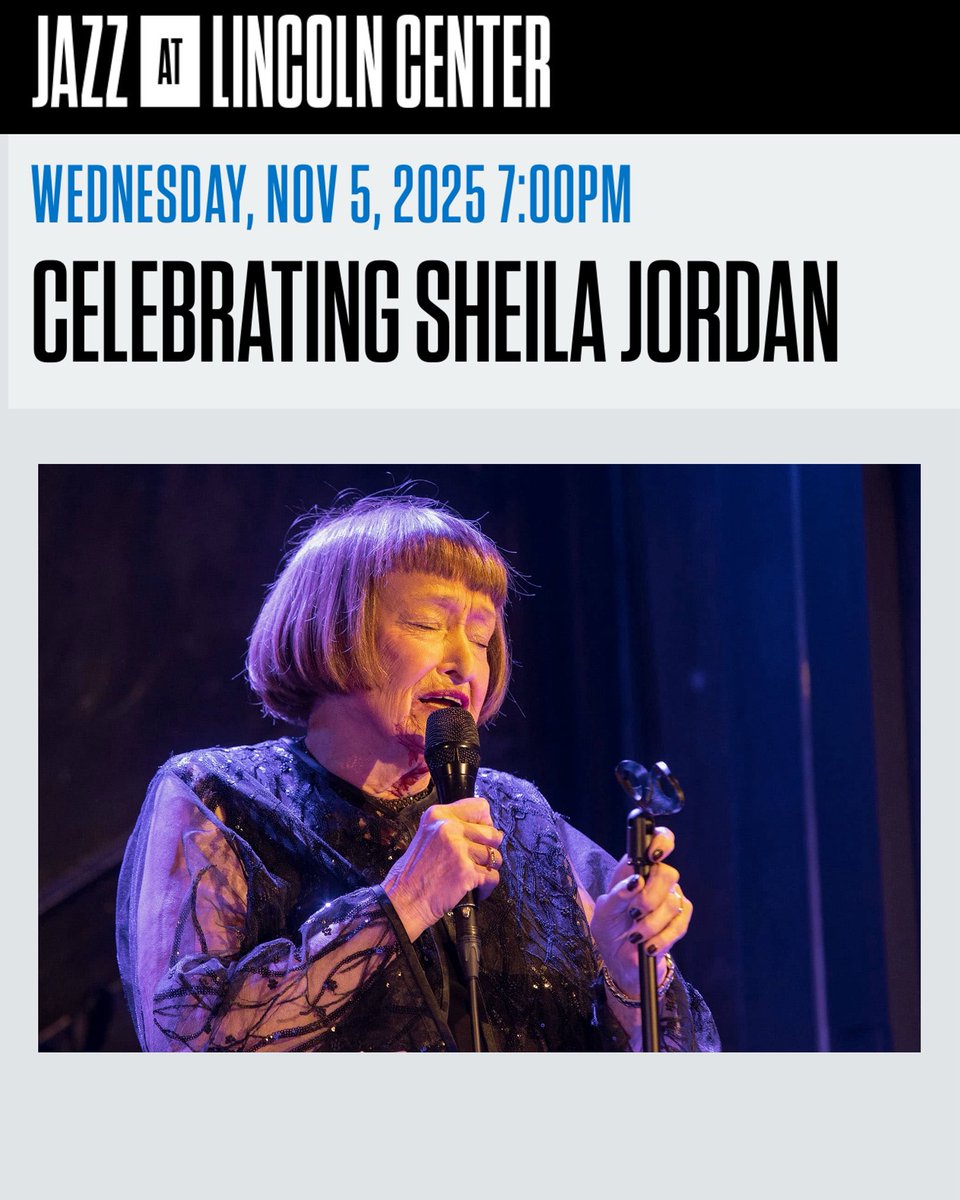 ronibenhur's tweet image. An all-star lineup of jazz greats comes together to honor the legendary Sheila Jordan and her lasting impact on the art of vocal jazz.

#ronibenhur #sheilajordan #jazz #jazzband #jazztribute #dottimerecords